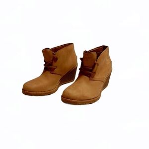 Sperry Top Sider Tan Yellow Leather Calf Boots Boot shoes footwear